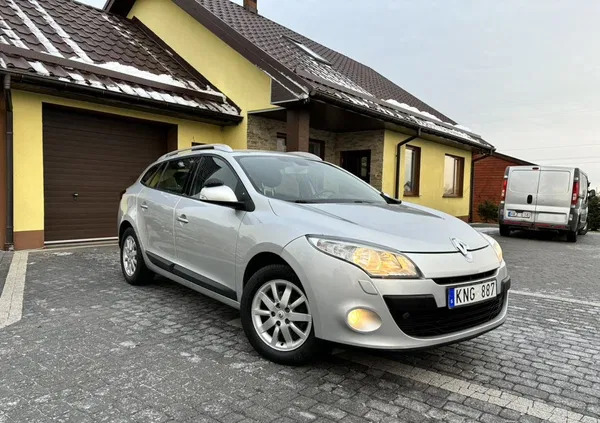 renault warmińsko-mazurskie Renault Megane cena 19990 przebieg: 190000, rok produkcji 2009 z Kisielice